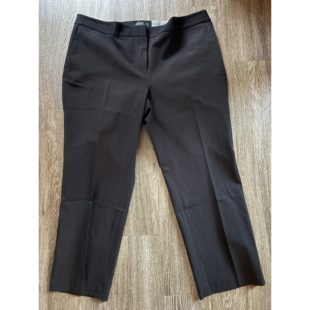 Talbot Newport Women's black Pants New with tags 24 WP trouser, sits at waist